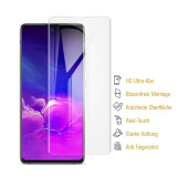 4x Hydrogel-Glass für Samsung Galaxy A41 Selbstheilend für Micro Kratzer 3D KLAR Panzerfolie Displayschutz Schutzfolie Screen-Protector