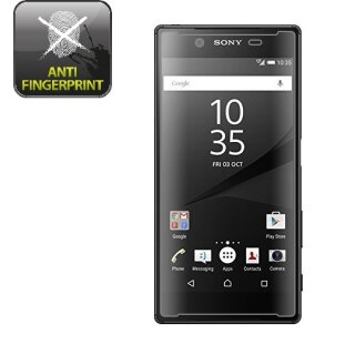 6x Displayschutzfolie für Sony Xperia Z5 Premium ANTI-REFLEX Displayfolie MATT