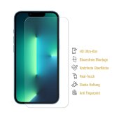 6x 9H Nano-Glass für iPhone 13 Pro 3D KLAR Anti-Shock Anti-Bruch Anti-Stoß Anti-Schmutz Panzernanoglas Displayschutz Schutzfolie Panzerfolie Panzerglas Screen-Protector