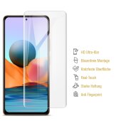 2x Panzerfolie für Xiaomi Redmi Note 10 Pro ANTI-SCHOCK Displayschutz Schutzfolie HD KLAR Displayfolie Folie