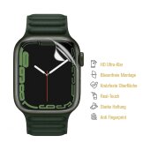 4x HYBRIDGLAS für Apple Watch 7 41mm FULL CURVED Displayschutz Panzerfolie Panzerglas Schutzfolie Schutzglas HD Klar