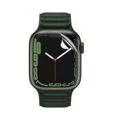 1x HYBRIDGLAS für Apple Watch 7 45mm FULL CURVED Displayschutz Panzerfolie Panzerglas Schutzfolie Schutzglas HD Klar