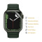 1x HYBRIDGLAS für Apple Watch 7 45mm FULL CURVED Displayschutz Panzerfolie Panzerglas Schutzfolie Schutzglas HD Klar
