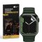6x HYBRIDGLAS für Apple Watch 7 45mm FULL CURVED Displayschutz Panzerfolie Panzerglas Schutzfolie Schutzglas HD Klar