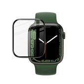 1x Plexiglas für Apple Watch 7/ 8 45mm FULL CURVED Displayschutz Panzerfolie Panzerglas Schutzfolie Schutzglas HD Klar
