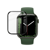 2x Plexiglas für Apple Watch 7/ 8 45mm FULL CURVED Displayschutz Panzerfolie Panzerglas Schutzfolie Schutzglas HD Klar