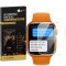 2x 9H Panzerglas für Apple Watch 7/ 8 45mm FULL CURVED Displayschutz Panzerfolie Schutzfolie Hartglas Schutzglas Displayglas Tempered Glasfolie Sicherheitsglas Echtglas