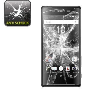 3x Panzerfolie für Sony Xperia Z5 Premium ANTI-SCHOCK Displayschutzfolie HD KLAR