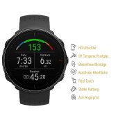 2x 9H Hartglas für Polar Unite Smart Watch Displayschutz Panzerfolie Schutzglas KLAR Panzerglas Schutzfolie