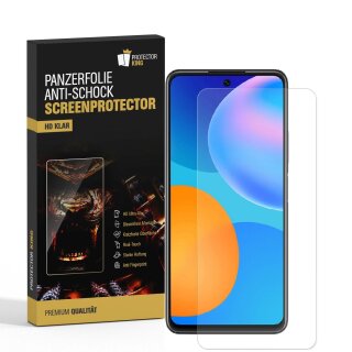 3x Panzerfolie für Huawei P Smart 2021 ANTI-SHOCK Displayschutz Schutzfolie HD KLAR PET