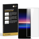 3x 9H Hartglas für Sony Xperia 1 FULL-CURVED...