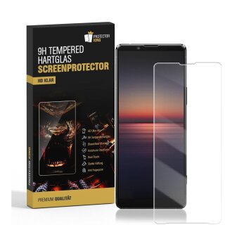6x 9H Hartglas für Sony Xperia 1 II Panzerfolie Displayschutz Schutzfolie HD KLAR Panzerglas Schutzglas Glasfolie Displayglas
