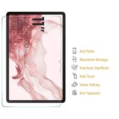 2x Panzerfolie für Samsung Galaxy Tab S8 MATT ENTSPIEGELT Displayschutz Schutzglas Schutzfolie ANTI-SHOCK/ ANTI-KRATZ/ ANTI-BRUCH/ ANTI-SCHMUTZ