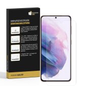 3x 9H Nano-Glass für Samsung Galaxy S22 Plus 3D KLAR Anti-Shock Anti-Bruch Anti-Stoß Anti-Schmutz Panzernanoglas Displayschutz Schutzfolie Panzerfolie Panzerglas Screen-Protector