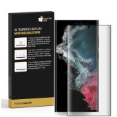 3x 9H Panzerglas für Samsung Galaxy S22 Ultra FULL...