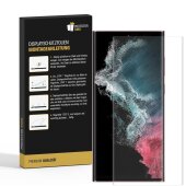 3x 9H Nano-Glass für Samsung Galaxy S22 Ultra FULL...
