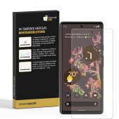 4x 9H Hartglas für Google Pixel 6a Displayschutz Panzerfolie Schutzfolie Panzerglas Schutzglas Displayglas Tempered Glasfolie Sicherheitsglas Echtglas