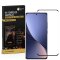 4x 9H Panzerglas für Xiaomi 12 Pro FULL CURVED Displayschutz Schutzglas Panzerfolie Schutzfolie Displayglas Hartglas echtes Tempered Sicherheitsglas Glasfolie