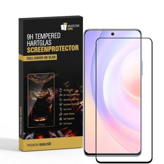 4x 9H Hartglas für Huawei Honor 50 SE FULL COVER Displayschutz Panzerfolie Schutzfolie Panzerglas Schutzglas Displayglas Tempered Glasfolie Sicherheitsglas Echtglas