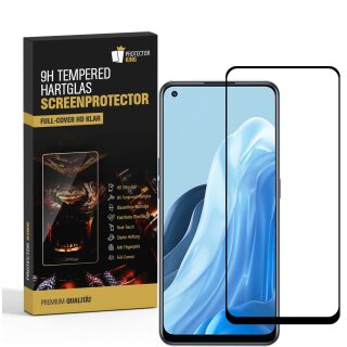 6x 9H Hartglas für Oppo Find X5 Lite FULL COVER Displayschutz Panzerfolie Schutzfolie Panzerglas Schutzglas Displayglas Tempered Glasfolie Sicherheitsglas Echtglas