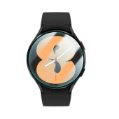 3x 9H Hartglas für Samsung Galaxy Watch 4 40mm Displayschutz Panzerfolie Panzerglas Schutzglas Displayglas Tempered Glasfolie Schutzfolie Sicherheitsglas Echtglas