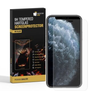 4x 9H Panzerglas für iPhone 11 Pro 3D A++ kristallklar Displayschutz Panzerfolie Schutzfolie Schutzglas echtes Tempered Glass Screen-Protector