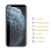 4x 9H Panzerglas für iPhone 11 Pro 3D A++ kristallklar Displayschutz Panzerfolie Schutzfolie Schutzglas echtes Tempered Glass Screen-Protector