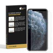 4x 9H Panzerglas für iPhone 11 Pro Max 3D A++ kristallklar Displayschutz Panzerfolie Schutzfolie Schutzglas echtes Tempered Glass Screen-Protector