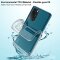 Schutzhülle für Samsung Galaxy S21 FE Kamera Handyhülle Case Cover Tasche Transparent Smartphone Bumper ANTI-SHOCK/ ANTI-STOß