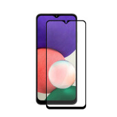4x 9H Panzerglas für Samsung Galaxy A22 5G FULL COVER Displayschutz Schutzglas Hartglas Schutzfolie Panzerfolie KLAR Tempered echtes Displayglas Glasfolie Displayfolie Folie Transparent