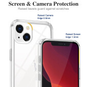 Schutzhülle für iPhone 13 Mini Kamera Case Panzerhülle Handyhülle Cover Tasche Transparent Smartphone Bumper