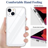 Schutzhülle für iPhone 13 Pro Max Kamera Case Panzerhülle Handyhülle Cover Tasche Transparent Smartphone Bumper