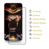 1x 9D Keramik-Glass für Samsung Galaxy S22 Plus FULL COVER 3D KLAR Panzerfolie Displayschutz Schutzfolie Ceramic Screen-Protector
