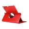 1x Schutzhülle für iPad Pro 12.9 (2018-2019-2020-2021) Tablet Hülle Schutz Tasche Case Cover Rot 360 Grad drehbar Rotation Bumper