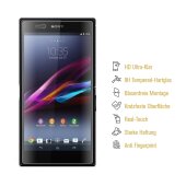 2x 9H Hartglas für Sony Xperia Z Ultra Panzerfolie Displayschutz Glasfolie KLAR Panzerglas Schutzfolie
