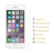 6x 3D A++ 9H Hartglas für iPhone 8 Plus Displayschutz Schutzglas Schutzfolie Panzerfolie Panzerglas Displayglas Tempered Glasfolie Sicherheitsglas Echtglas