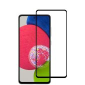 3x 9H Hartglas für Samsung Galaxy A52s FULL COVER Schutzfolie Schutzglas SW Displayglas Tempered Glasfolie Panzerglas Sicherheitsglas Echtglas Displayschutz Panzerfolie