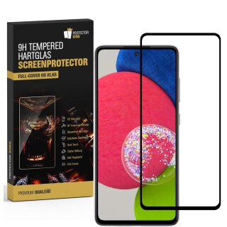 6x 9H Hartglas für Samsung Galaxy A52s FULL COVER Schutzfolie Schutzglas SW Displayglas Tempered Glasfolie Panzerglas Sicherheitsglas Echtglas Displayschutz Panzerfolie