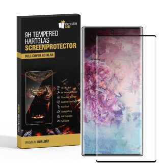 2x 9H Panzerglas für Samsung Galaxy Note 10 FULL CURVED HD KLAR Panzerfolie Displayschutz Schutzglas Schutzfolie echtes Tempered Glass Screen-Protector