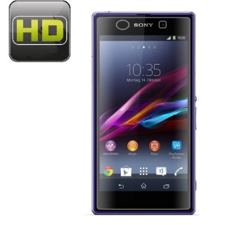 6x Displayschutzfolie für Sony Xperia Z1 Displayfolie Displayschutz HD KLAR