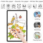 1x Paperfeel für Samsung Galaxy Tab S8 Ultra Displayschutz Schreiben Malen Skizzieren matt Anti-Reflex entspiegelt Screen-Protector