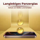 6x 9H Panzerglas für iPhone 14 Plus HD KLAR echtes Tempered Glass Panzerfolie Displayschutz Schutzglas Hartglas Schutzfolie Screen-Protector