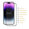 2x 9H Panzerglas für iPhone 14 Pro Max FULL COVER Displayschutz Panzerfolie Schutzfolie Hartglas Schutzglas Displayglas Tempered Glasfolie Sicherheitsglas Echtglas