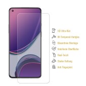 4x 9H Panzerglas für OnePlus 8T Displayschutz Panzerfolie Schutzfolie Hartglas Schutzglas Displayglas Tempered Glasfolie Sicherheitsglas Echtglas