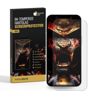 2x 9H Panzerglas für iPhone 14 Plus Displayschutz Schutzglas MATT ANTI-REFLEX ENTSPIEGELT Panzerfolie Schutzfolie Displayglas Hartglas Tempered Glasfolie Sicherheitsglas Echtglas