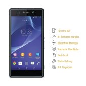 1x 9H Hartglas für Sony Xperia Z2 Panzerfolie Displayglas Schutzglas HD KLAR Panzerglas Schutzfolie