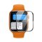 4x 9H Panzerglas für Apple Watch 7/ 8 45mm FULL CURVED Displayschutz Panzerfolie Schutzfolie Hartglas Schutzglas Displayglas Tempered Glasfolie Sicherheitsglas Echtglas