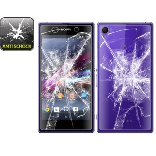 4x Panzerfolie für Sony Xperia Z2 ANTI-SCHOCK Displayschutzfolie HD KLAR FB