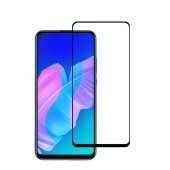 2x 9H Panzerglas für Huawei P40 Lite E FULL COVER Displayschutz Schutzglas Hartglas Schutzfolie Panzerfolie KLAR Tempered echtes Displayglas Glasfolie Displayfolie Folie Transparent