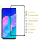 6x 9H Panzerglas für Huawei P40 Lite E FULL COVER Displayschutz Schutzglas Hartglas Schutzfolie Panzerfolie KLAR Tempered echtes Displayglas Glasfolie Displayfolie Folie Transparent